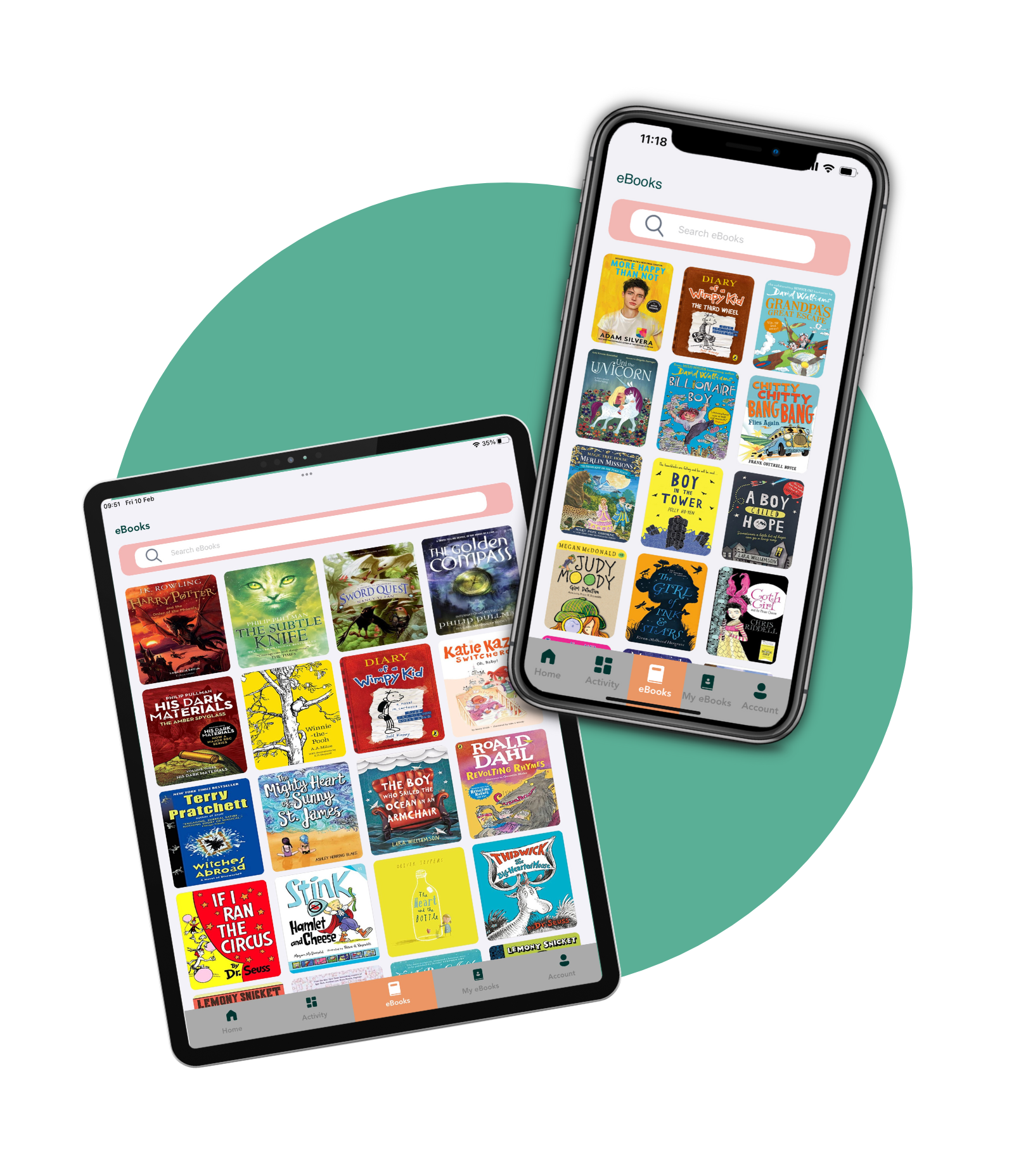 Books available on Reading Hub