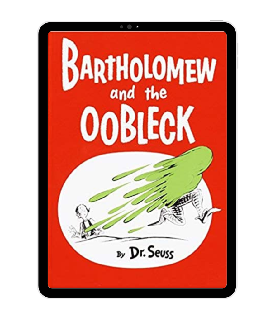 Dr Seuss - Bartholomew and the Oobleck book cover