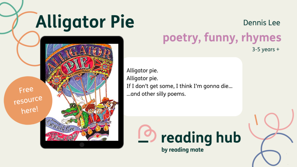 Alligator Pie by Dennis Lee book cover and description