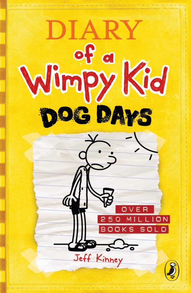 Diary of A Wimpy Kid: Book 4 - Dog Days Front Cover