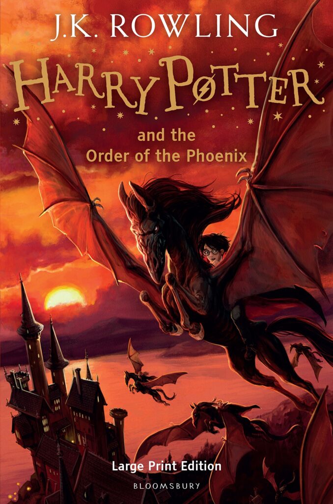 Harry Potter and the Order of the Phoenix Front Cover