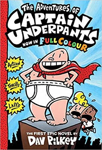 The Adventures of Captain Underpants Front Cover