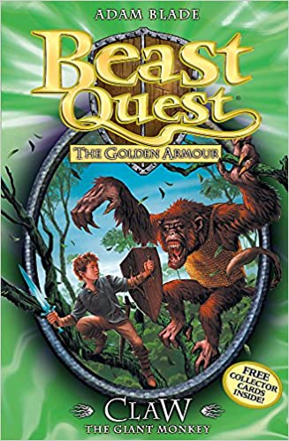 Beast Quest - Claw The Giant Monkey Front Cover