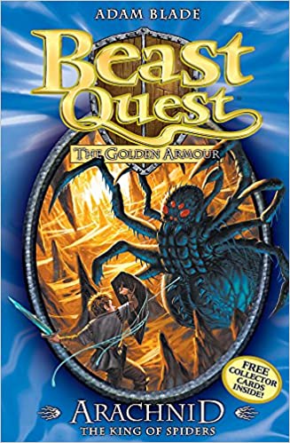 Beast Quest - Arachnid the King of Spiders Front Cover