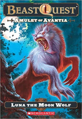 Beast Quest - Luna The Moon Wolf Front Cover