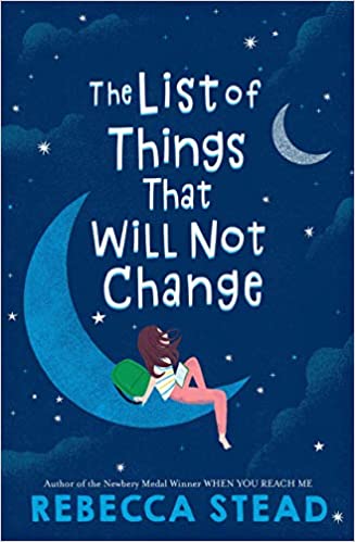 The List of Things That Will Not Change Front Cover