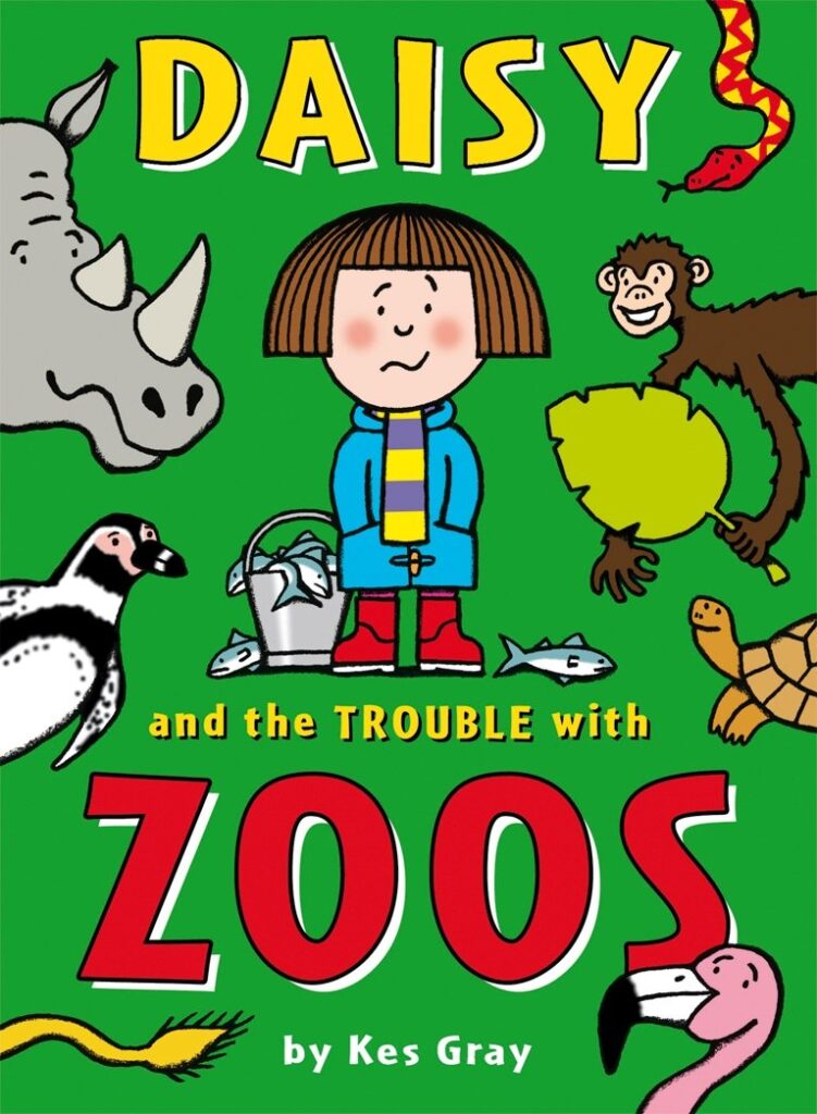 Daisy and the Trouble with Zoos Front Cover