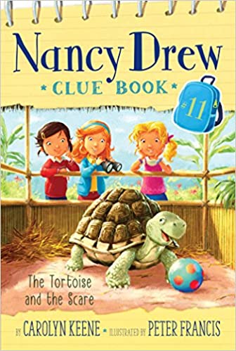 Nancy Drew Clue Book 11 - The Tortoise and the Scare Front Cover