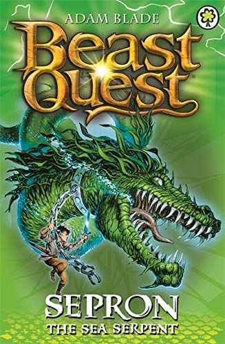 Beast Quest - Sepron The Sea Serpent Front Cover