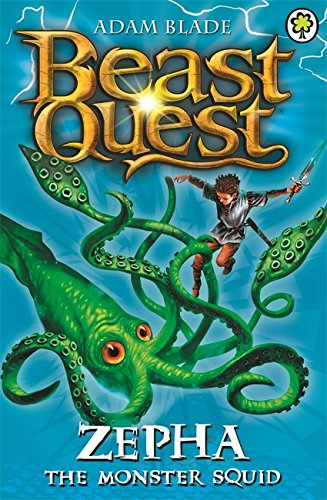 Beast Quest - Zepha The Monster Squid Front Cover