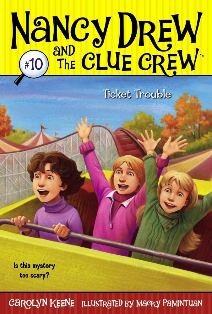 Nancy Drew and the Clue Crew 10 - Ticket Trouble Front Cover