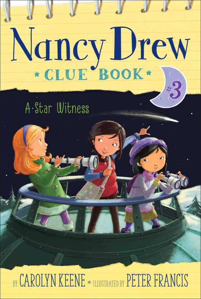 Nancy Drew Clue Book 3 - A Star Witness Front Cover