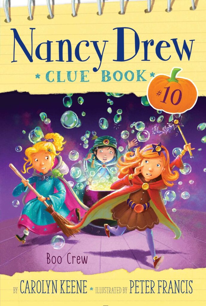 Nancy Drew Clue Book 10 - Boo Crew Front Cover