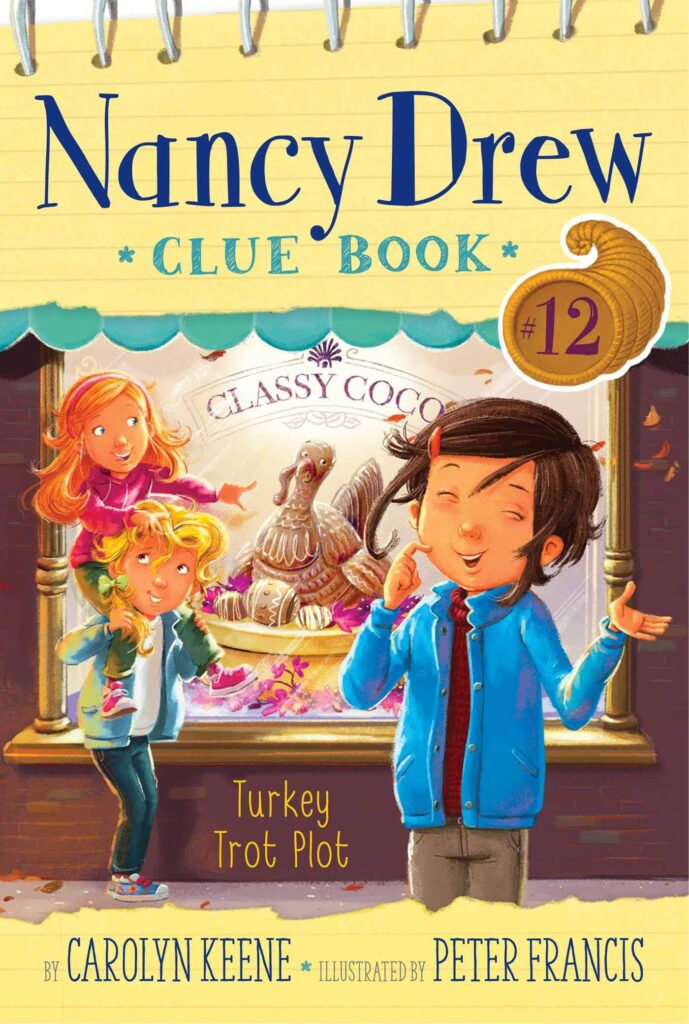 Nancy Drew Clue Book 12 - Turkey Trot Plot Front Cover