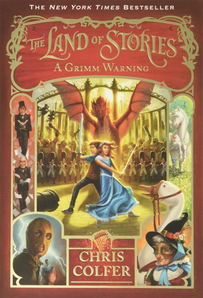 The Land of Stories 3 - A Grimm Warning Front Cover