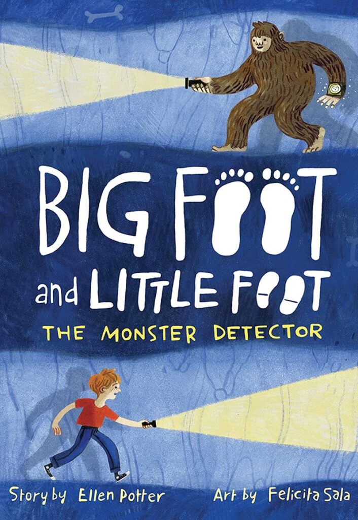 Big Foot and Little Foot  - The Monster Detector Front Cover