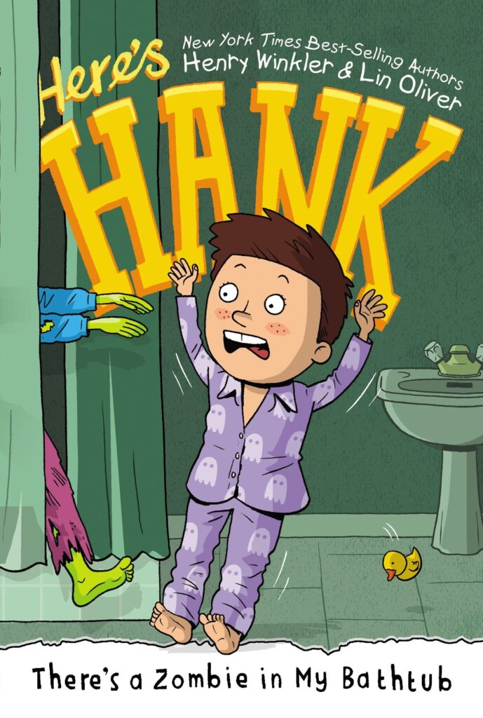 Here's Hank 5 - There's a Zombie in My Bathtub Front Cover
