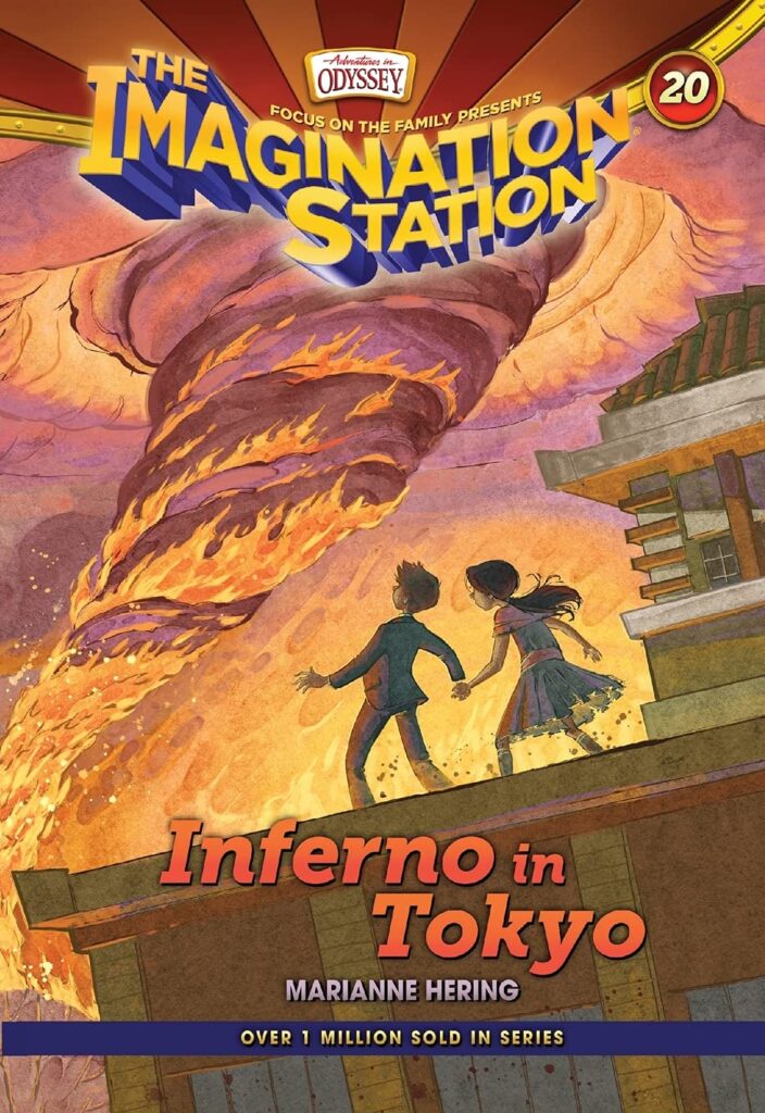 The Imagination Station 20 - Inferno in Tokyo Front Cover