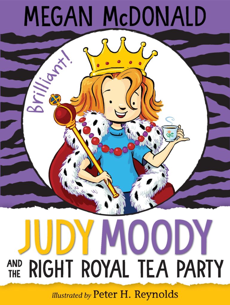 Judy Moody and the Right Royal Tea Party Front Cover