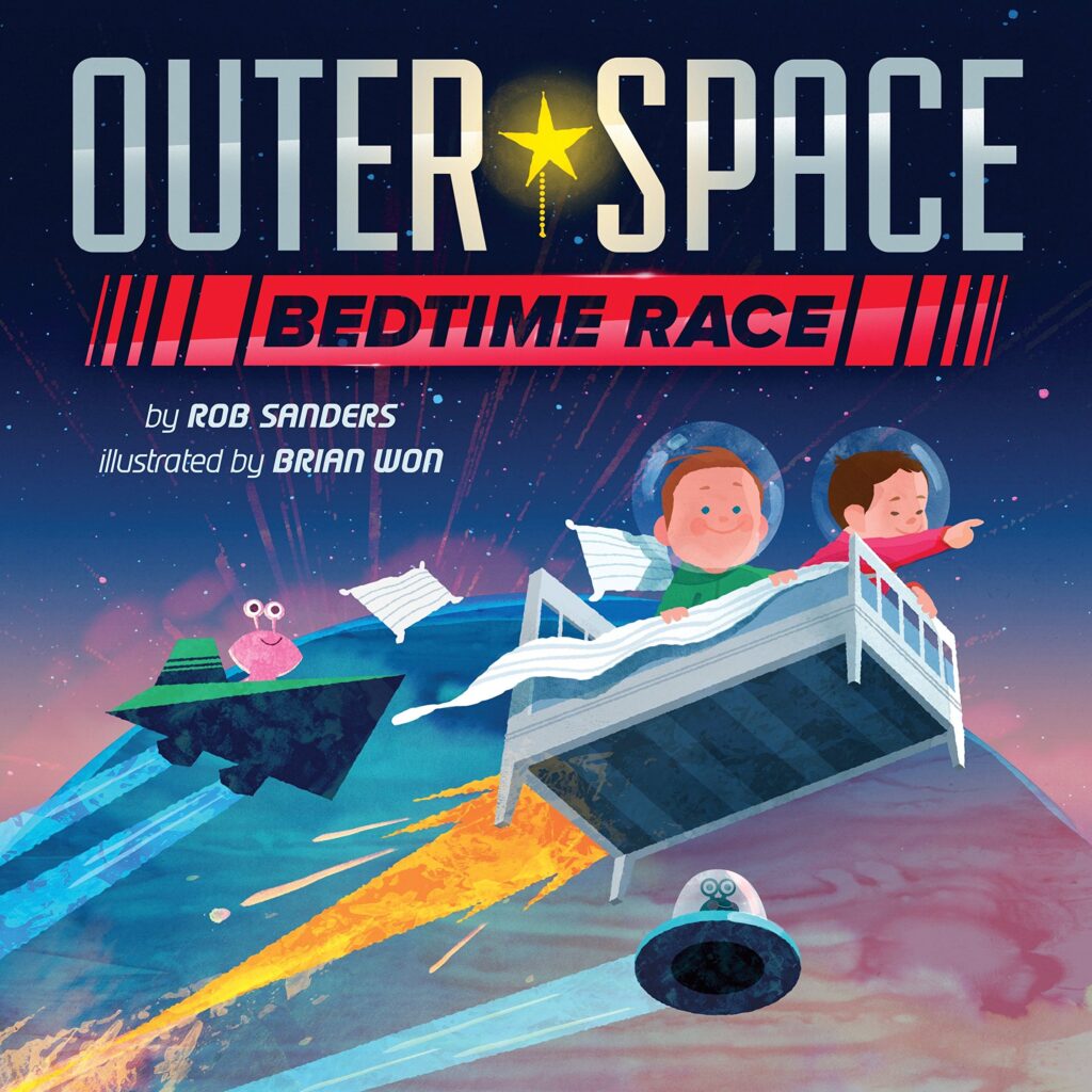 Outer Space Bedtime Race Front Cover
