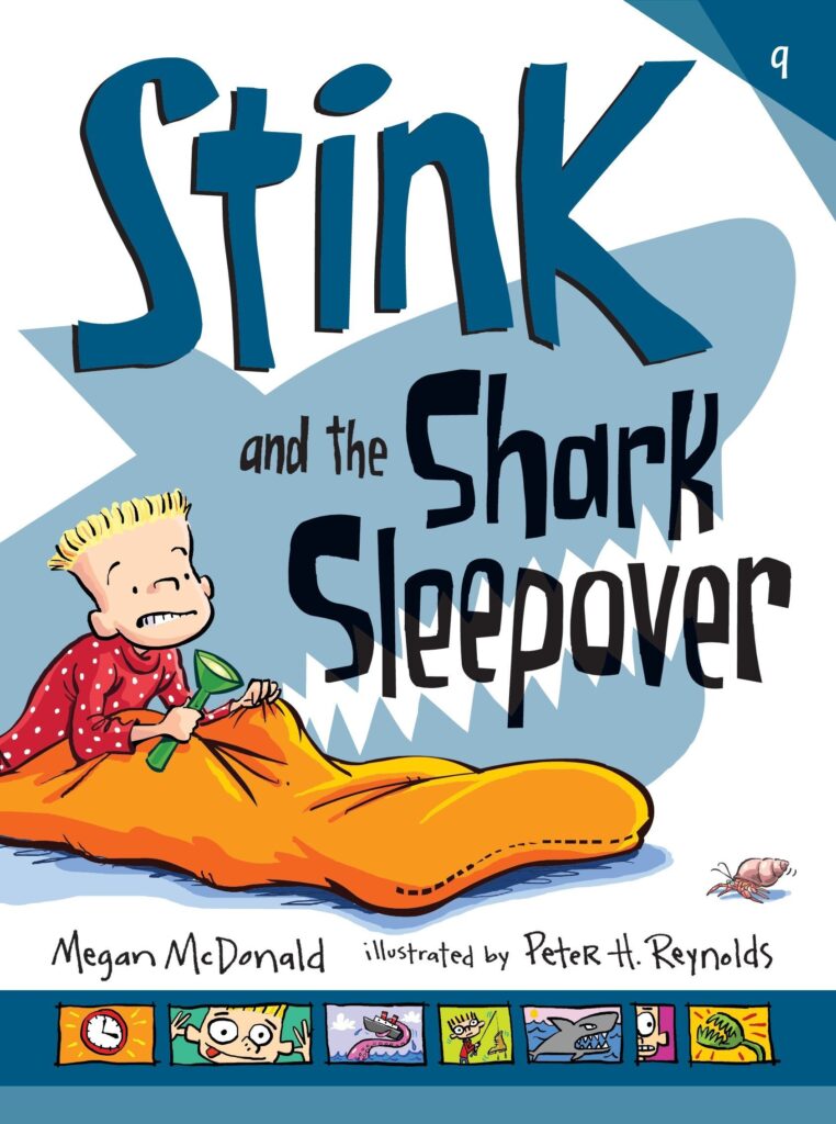 Stink and the Shark Sleepover Front Cover