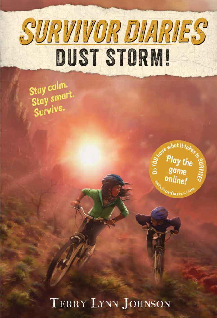 Survivor Diaries 4 - Dust Storm! Front Cover