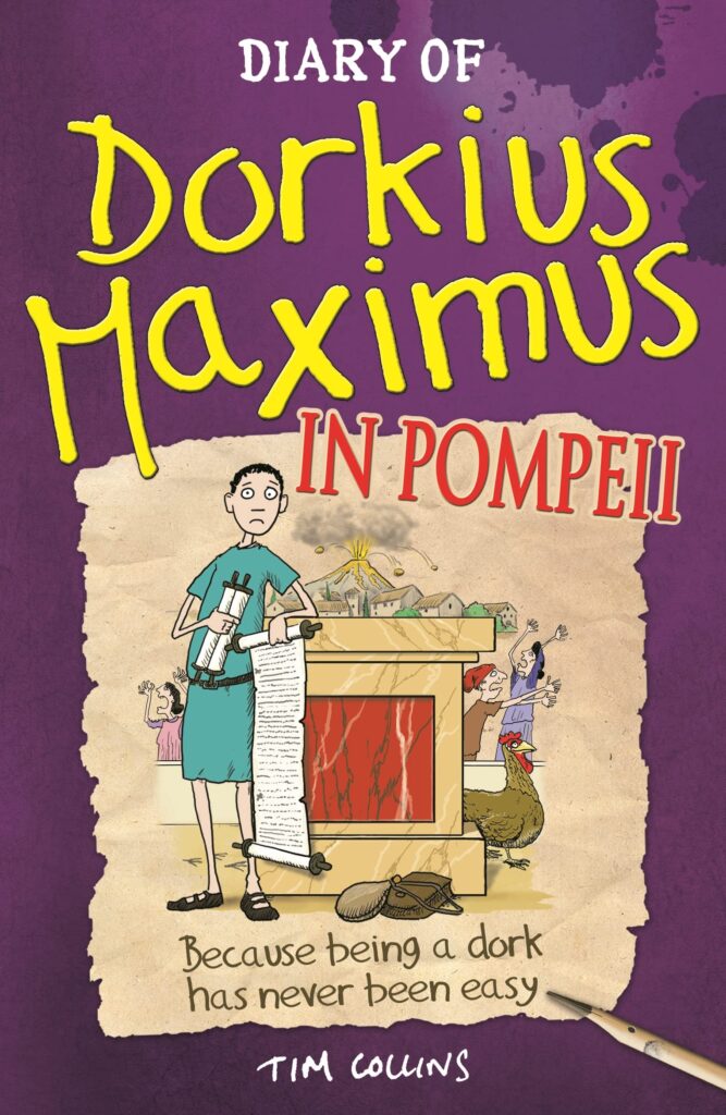 Diary of Dorkius Maximus 3 - In Pompeii Front Cover
