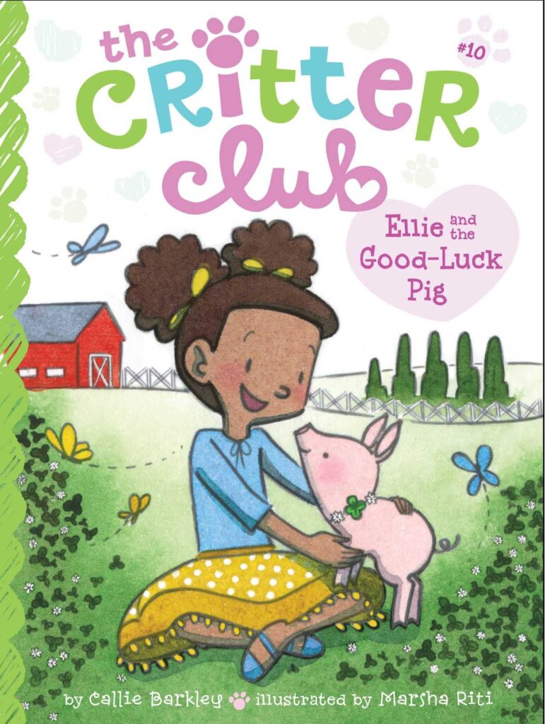 Critter Club 10 - Ellie and the Good-Luck Pig Front Cover