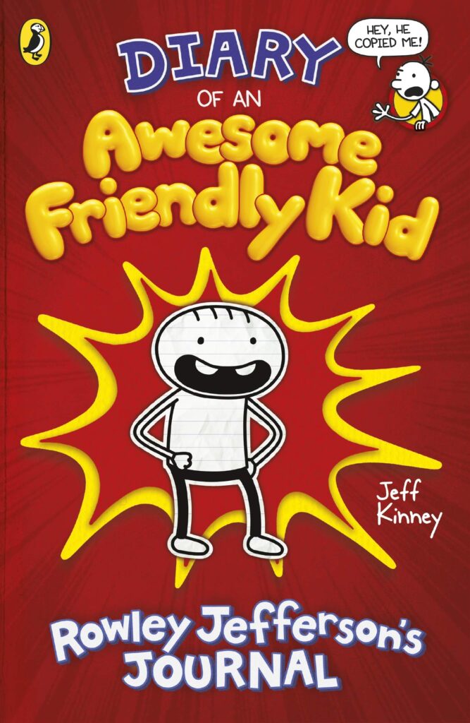Diary of an Awesome Friendly Kid Front Cover