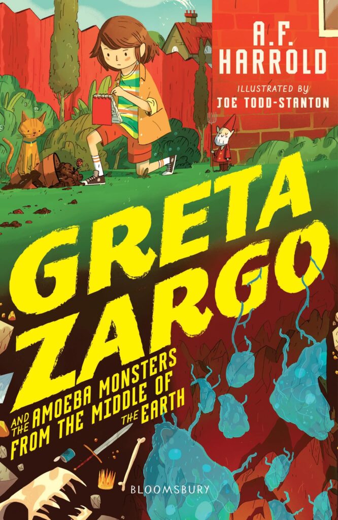 Greta Zargo and the Amoeba Monsters from the Middle of the Earth Front Cover
