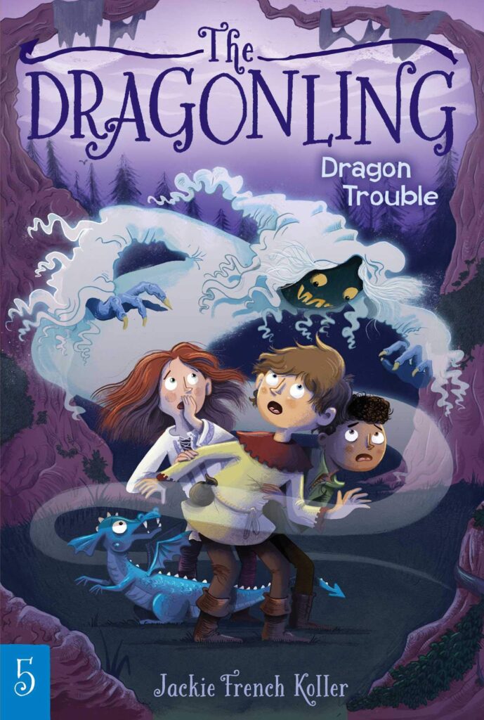The Dragonling 5 - Dragon Trouble Front Cover