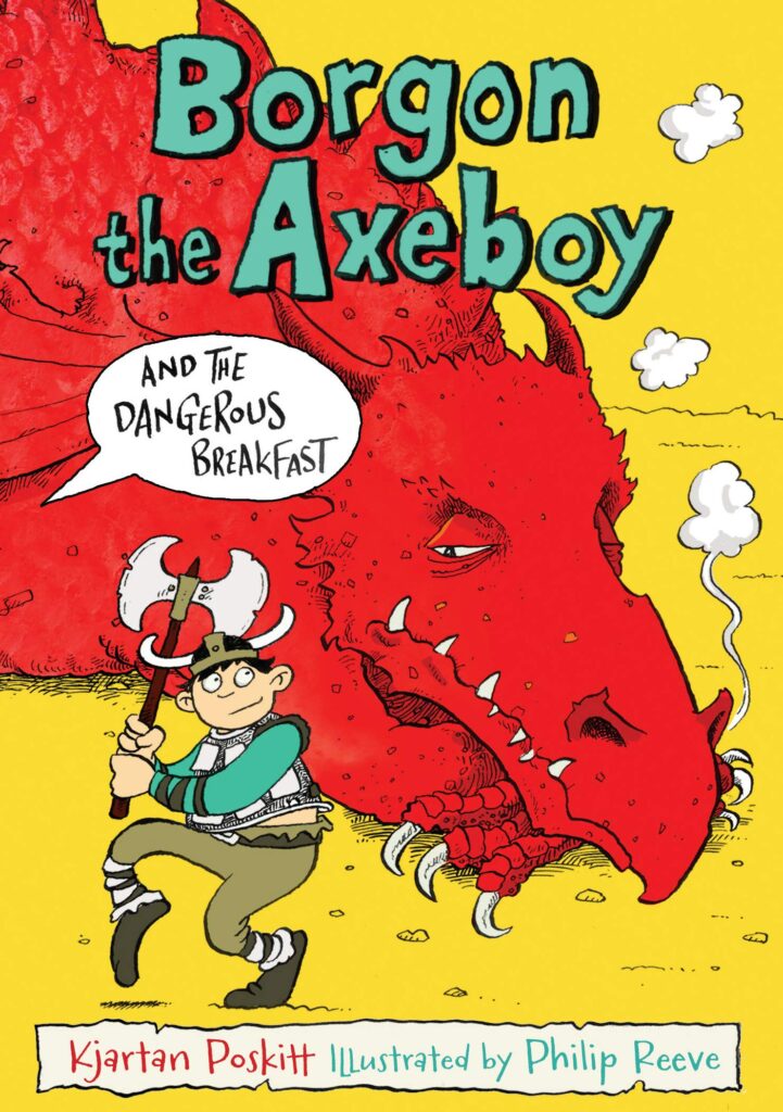 Borgon the Axeboy 1 - Borgon the Axeboy and the Dangerous Breakfast Front Cover