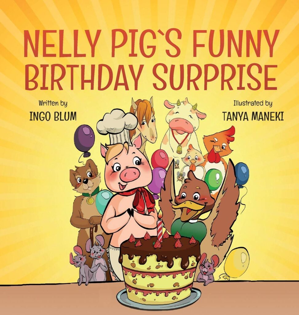 Nelly Pig's Funny Birthday Surprise Front Cover
