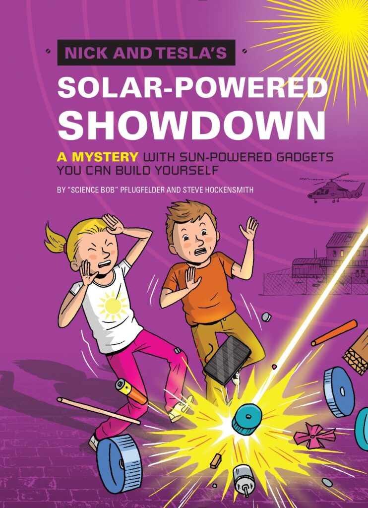 Nick and Tesla's Solar-Powered Showdown Front Cover