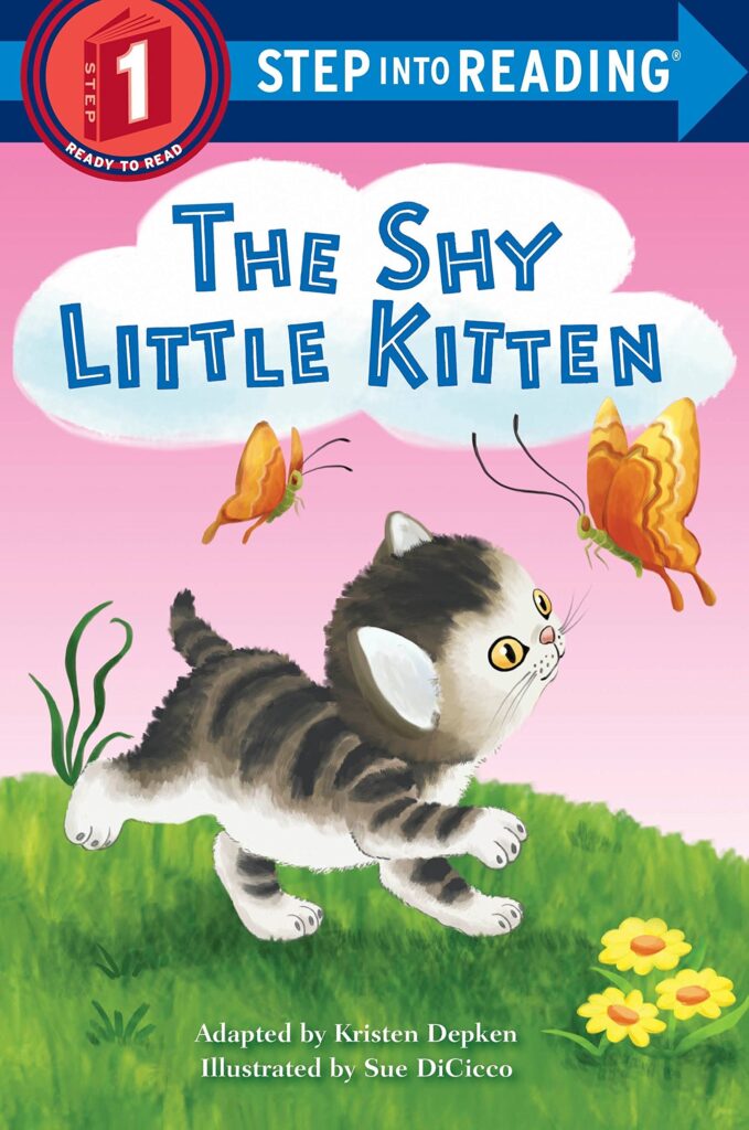 The Shy Little Kitten Front Cover