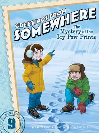 The Mystery of the Icy Paw Prints Front Cover
