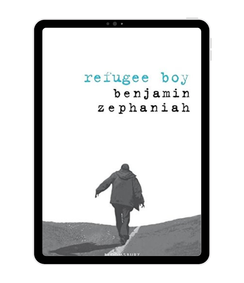 Refugee Boy by Benjamin Zephaniah book cover