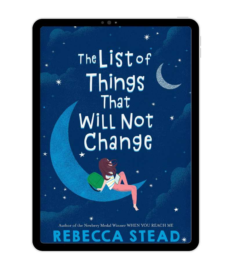 The List of Things that Will Not Change by Rebecca Stead book cover