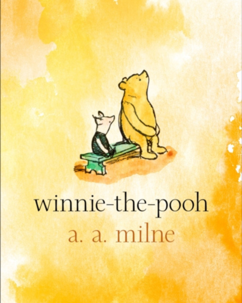 Winnie the Pooh by A. A. Milne book cover