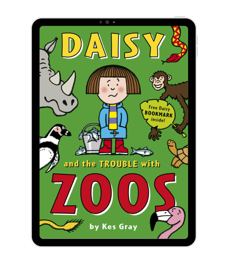 Daisy and the trouble with zoos by Kes Gray book cover