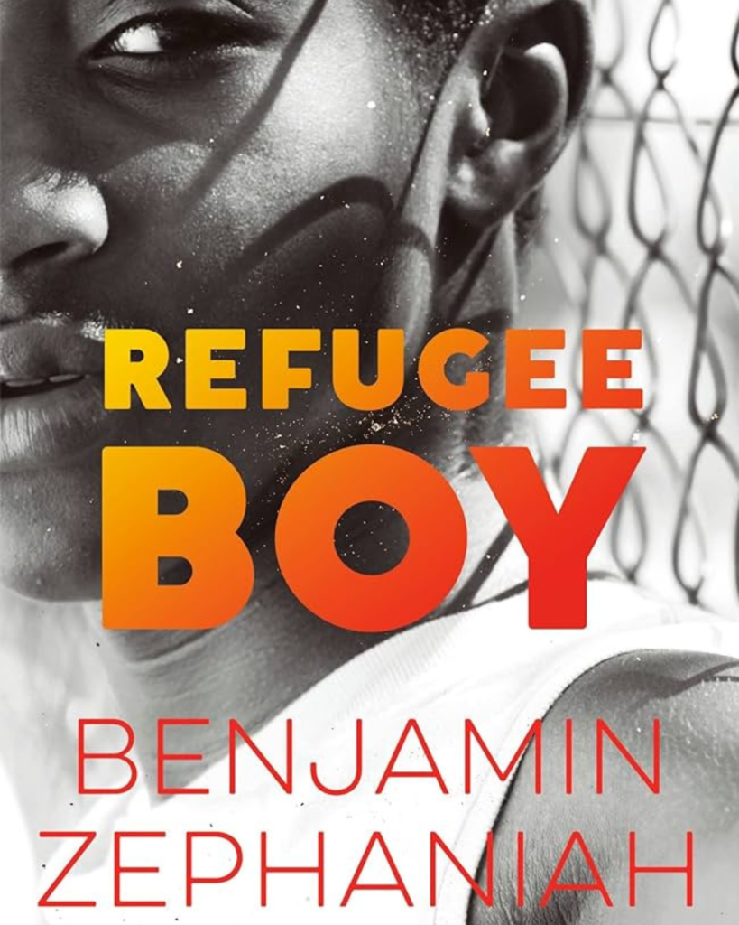 Refugee Boy by Benjamin Zephaniah book cover