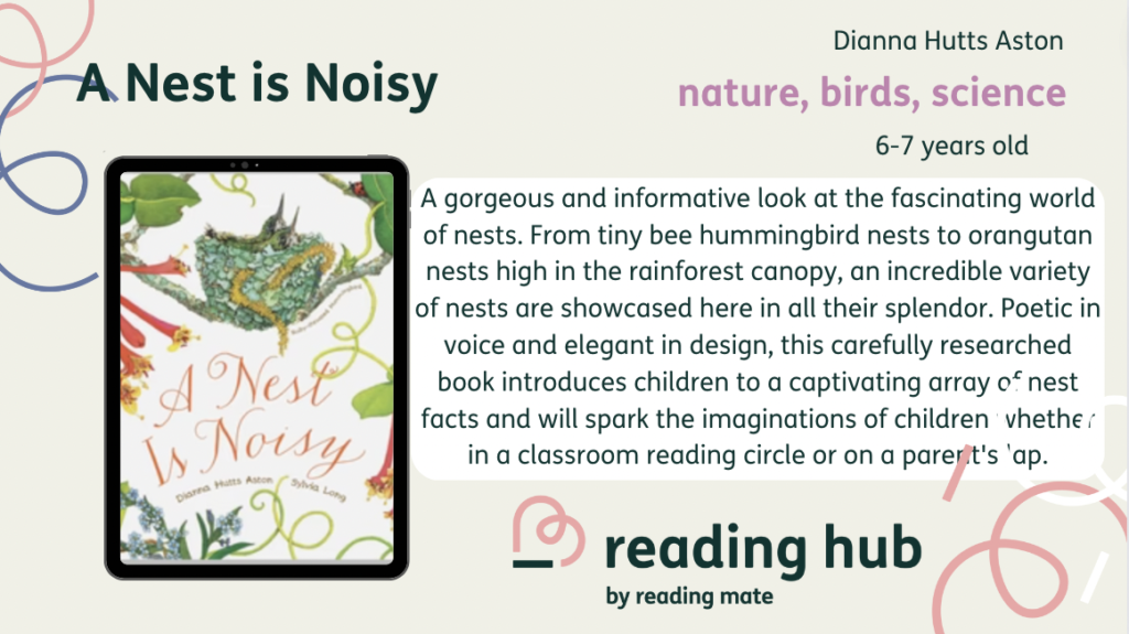 Dianna Hutts Aston - A Nest is Noisy book cover
