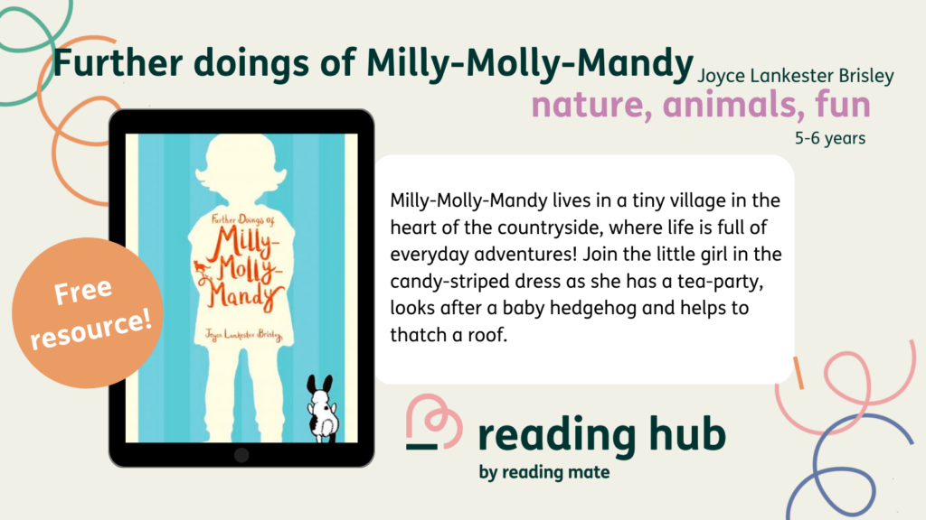 Milly-Molly-Mandy lives in a tiny village in the heart of the countryside, where life is full of everyday adventures! Join the little girl in the candy-striped dress as she has a tea-party, looks after a baby hedgehog and helps to thatch a roof.