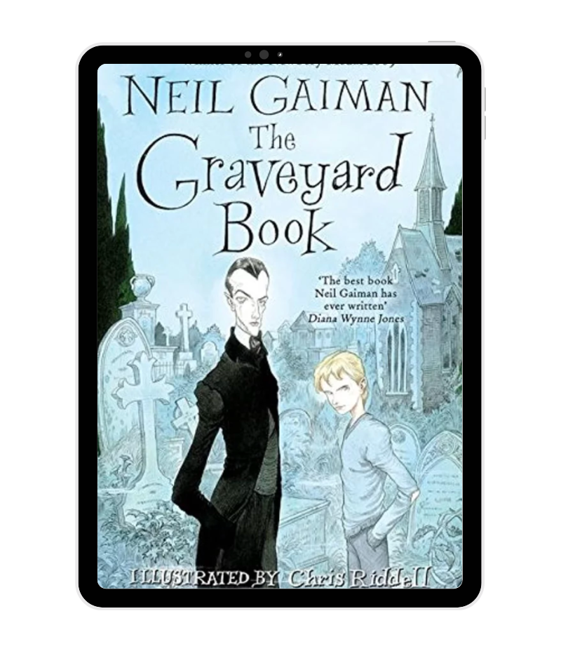 The Graveyard Book by Neil Gaiman​ book cover
