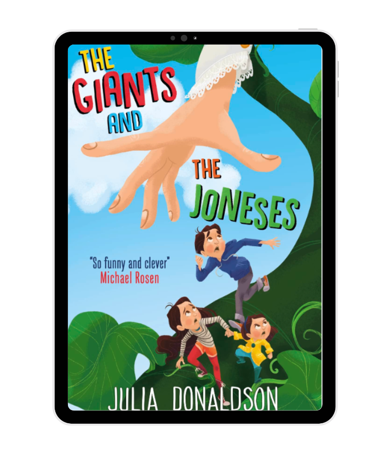 The Giants and the Joneses by Julia Donaldson book cover