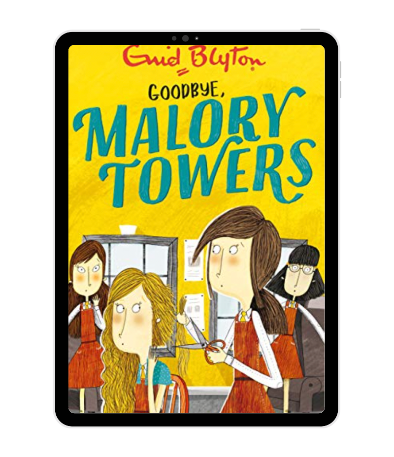 Goodbye Malory Towers by Enid Blyton book cover
