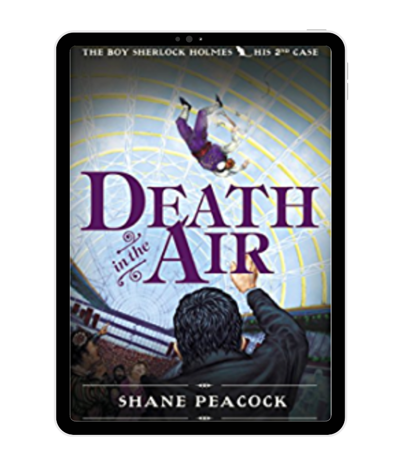 Boy Sherlock Holmes 2 - Death in the Air - Shane Peacock book cover