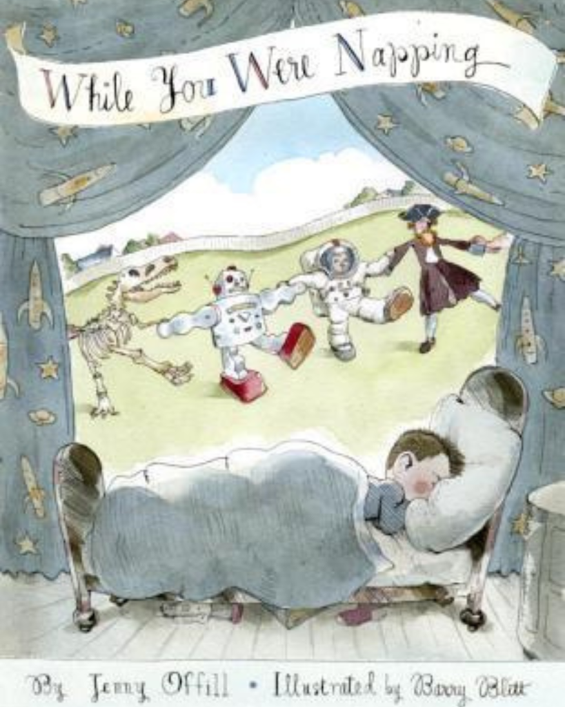 While you were napping by Jenny Offill book cover