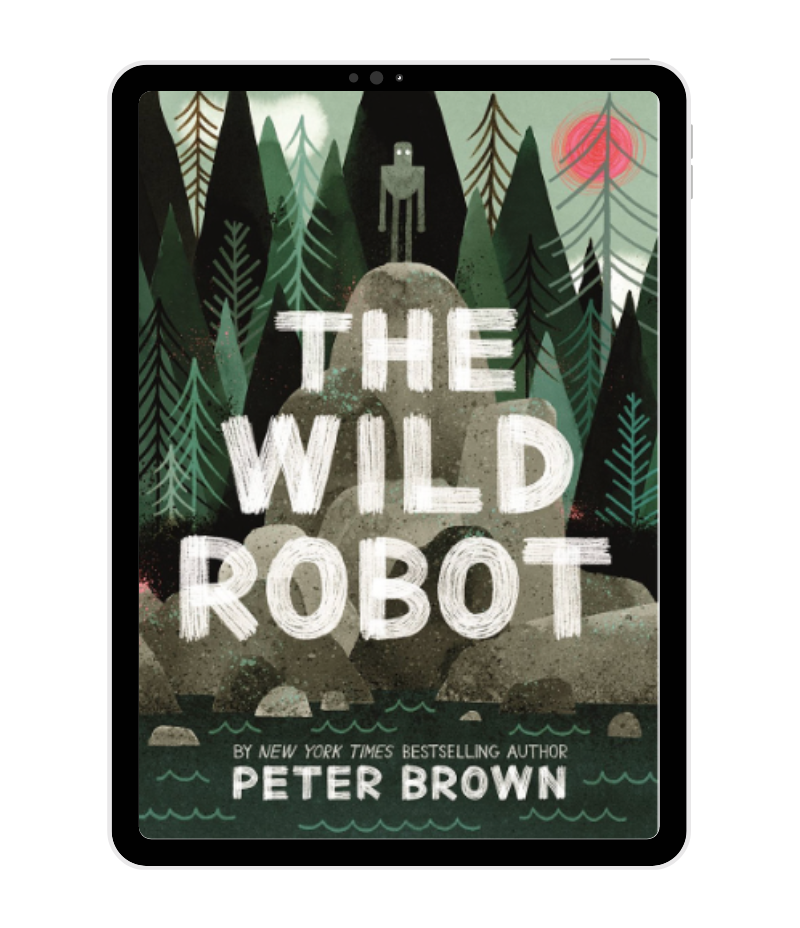 Peter Brown - The Wild Robot book cover