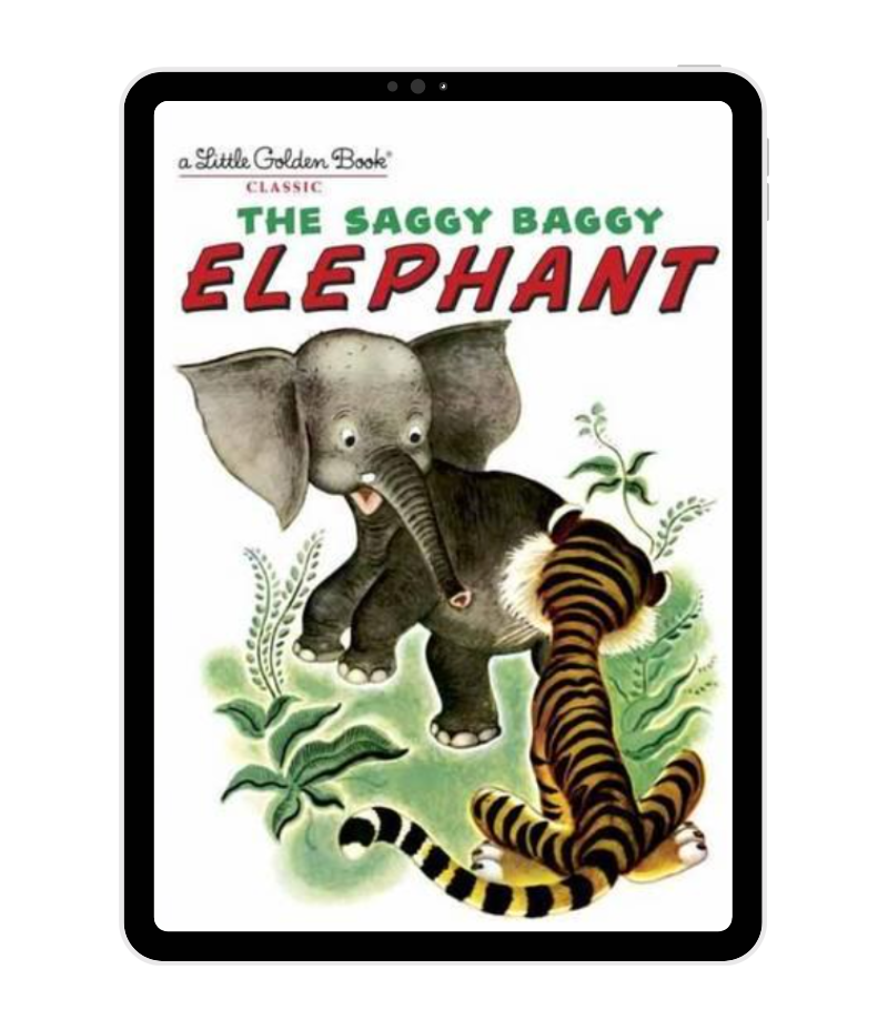 Byron Jackson - The Saggy Baggy Elephant book cover